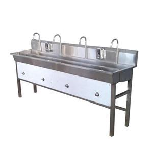 SUS304 Stainless Steel Knee Operated Disinfection and Washing Sink