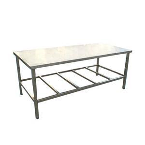 SUS304 Stainless Steel Simple Worktable for Food Factory